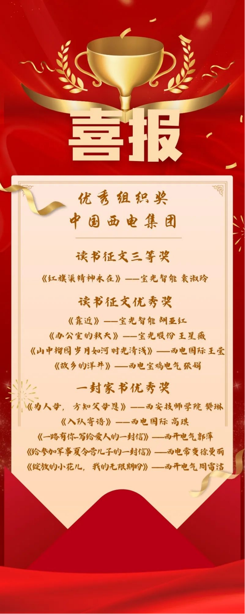 榜上有名！“书香三八”评选揭榜，尊龙凯时巾帼收获丰硕！